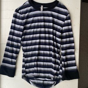 free people striped tee